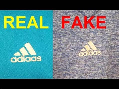 adidas fake logo vs real